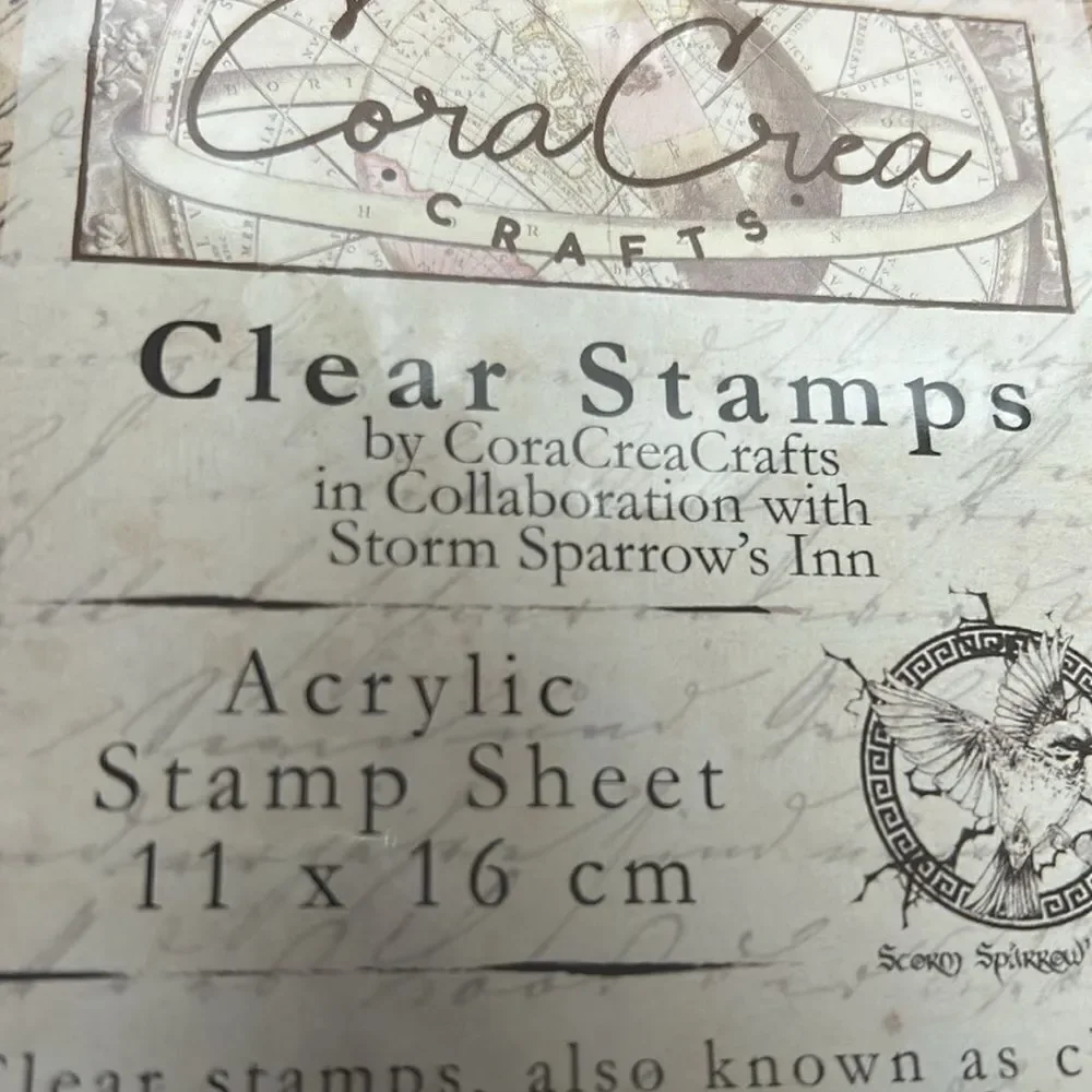 CoraCreaCrafts Clear Stamps NEW